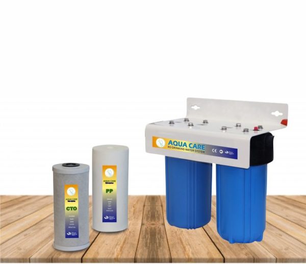 junior jumbo water filter system for whole house water filtration come with the size of 10 x 4.5 perfect for small spaces